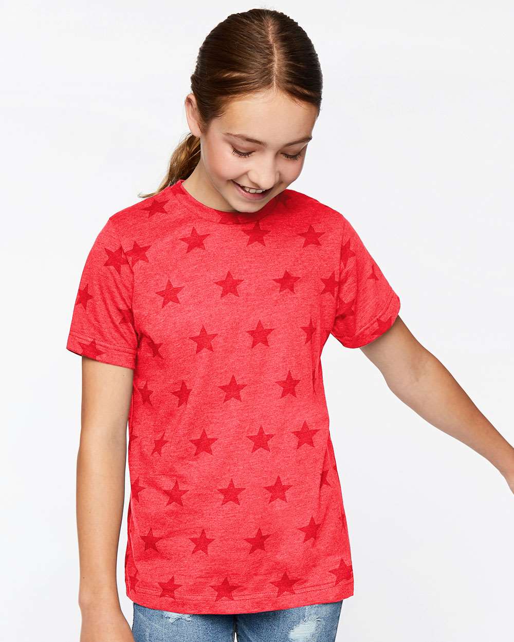 Code Five&#xAE; Youth Star Print Tee