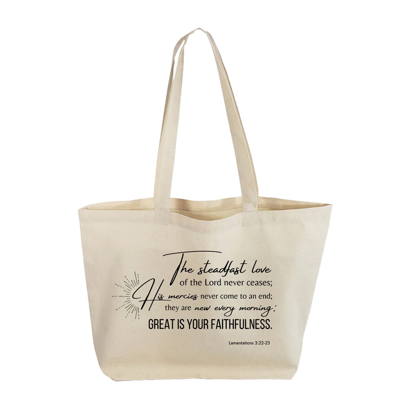 Great Is Your Faithfulness {Tote Bag} Great Is Your Faithfulness {Tote Bag}