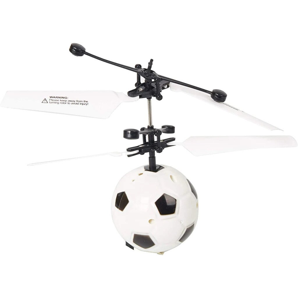 Magic Flying Football Toy For Adults Teens Built In Led Light Helicopter Ball Toy For Flying Drone