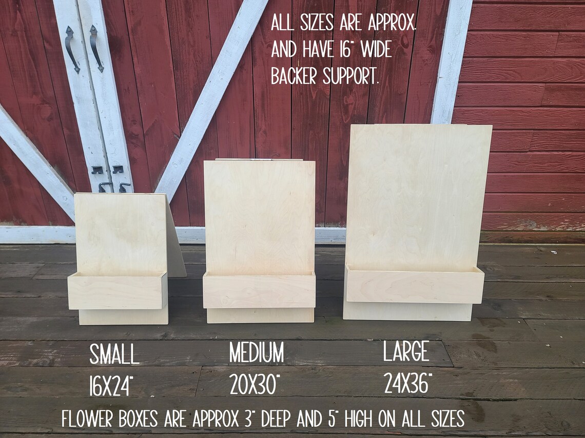 What size should wedding signs be | Honestweddingadvice.com