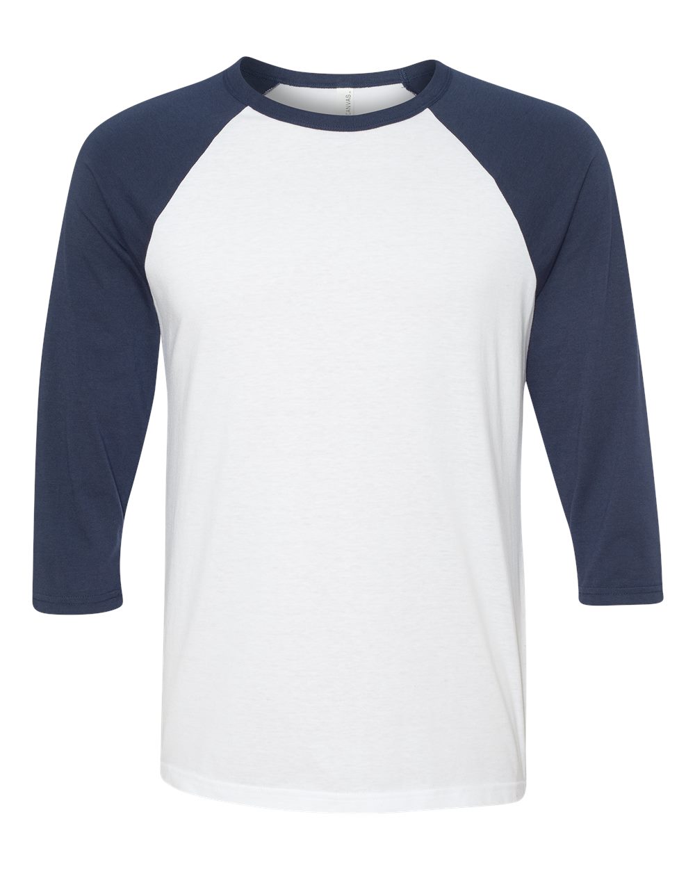 BELLA + CANVAS® Unisex Crewneck Three Quarter Sleeve Baseball Tee