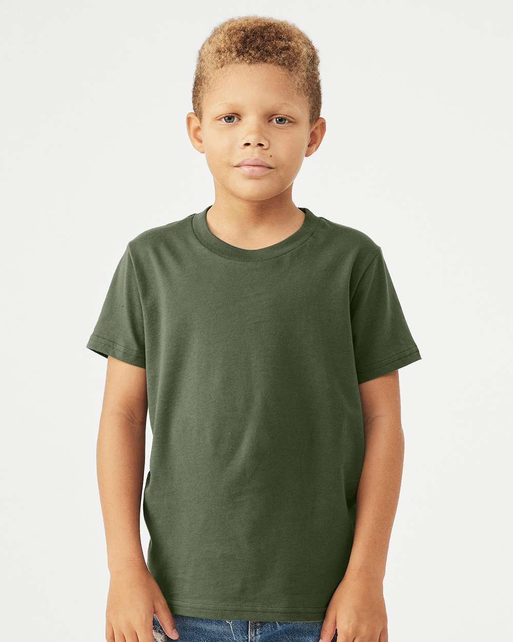 BELLA + CANVAS&#xAE; Youth Jersey Crew Neck Short Sleeve Tee