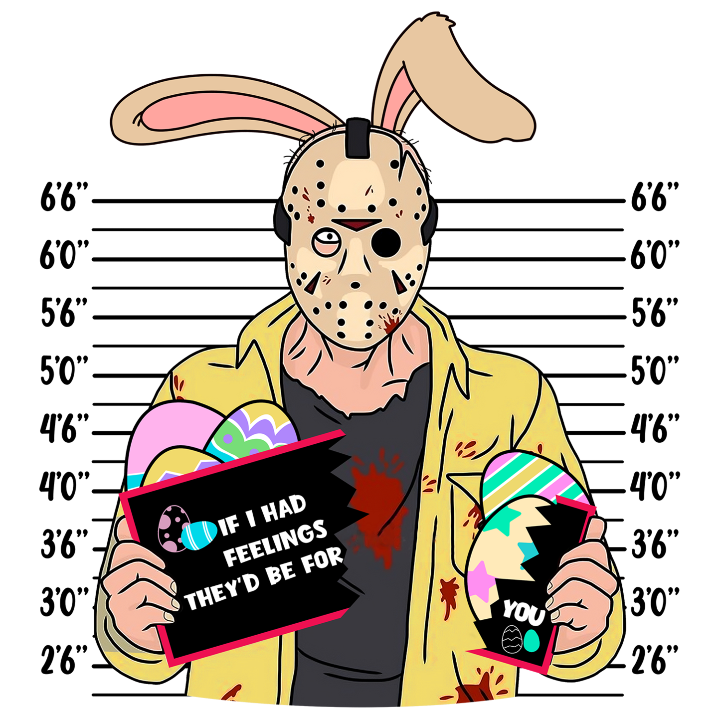 Easter Slasher: Jason - DTF Transfer - Direct-to-Film