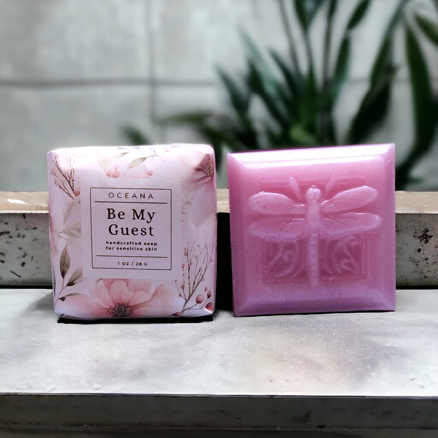 Pink Dragonfly | Be My Guest Soaps | Set of 3 product 2