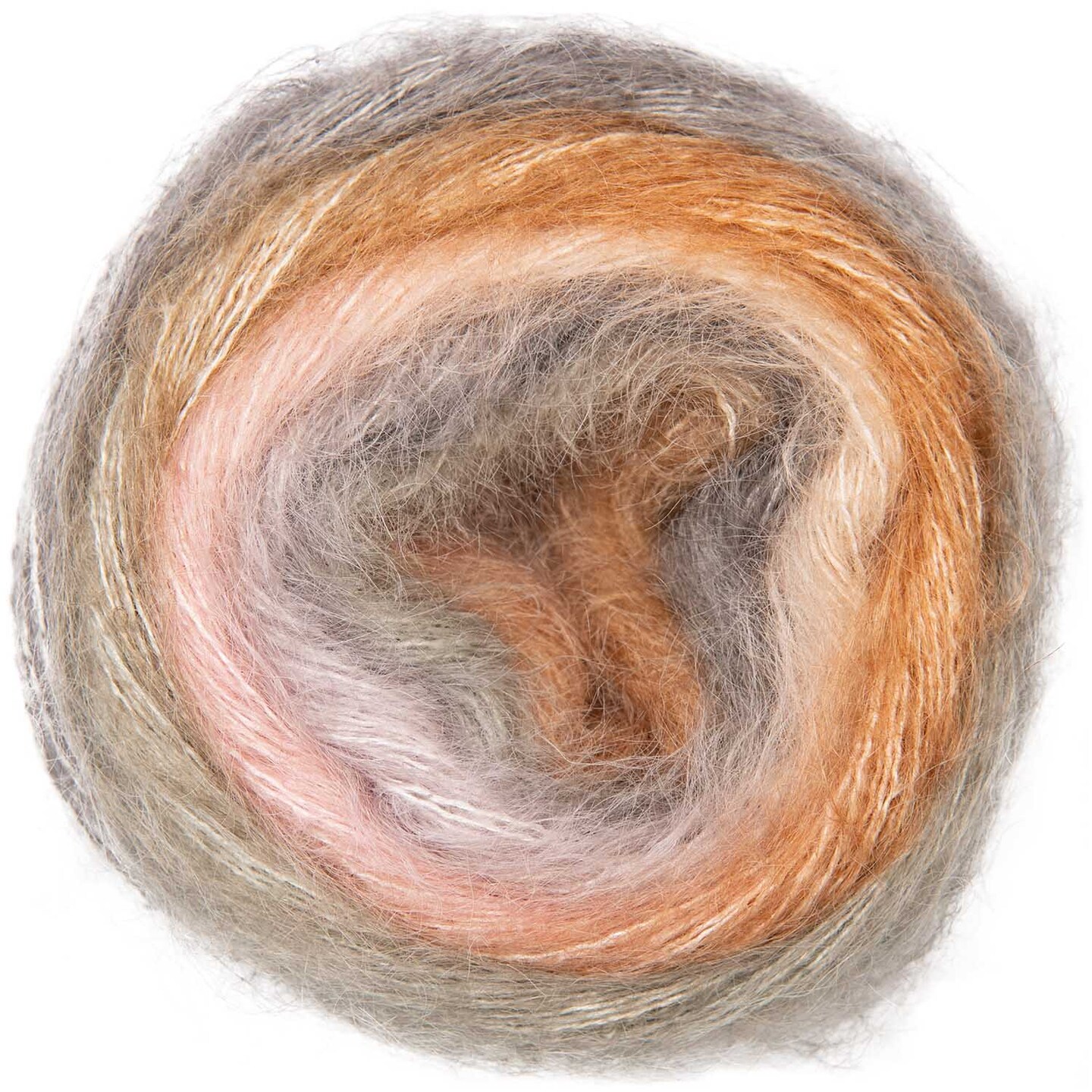 Rico Design Essentials Super Kid Mohair Loves Silk Print - 009 Terra