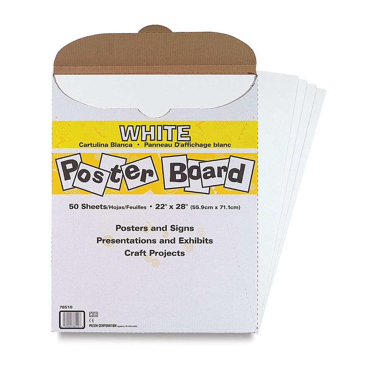 Pacon Posterboard Pack - 22
