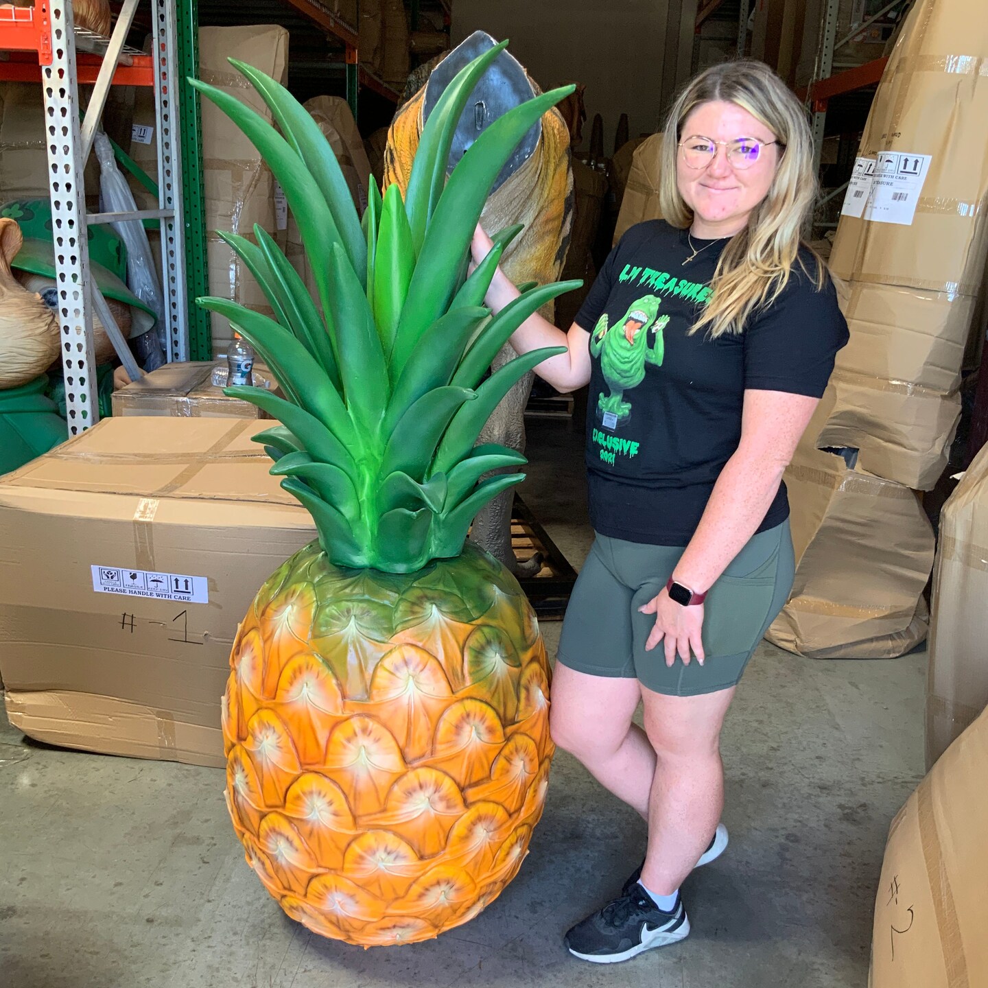 Giant Pineapple Over Sized Statue