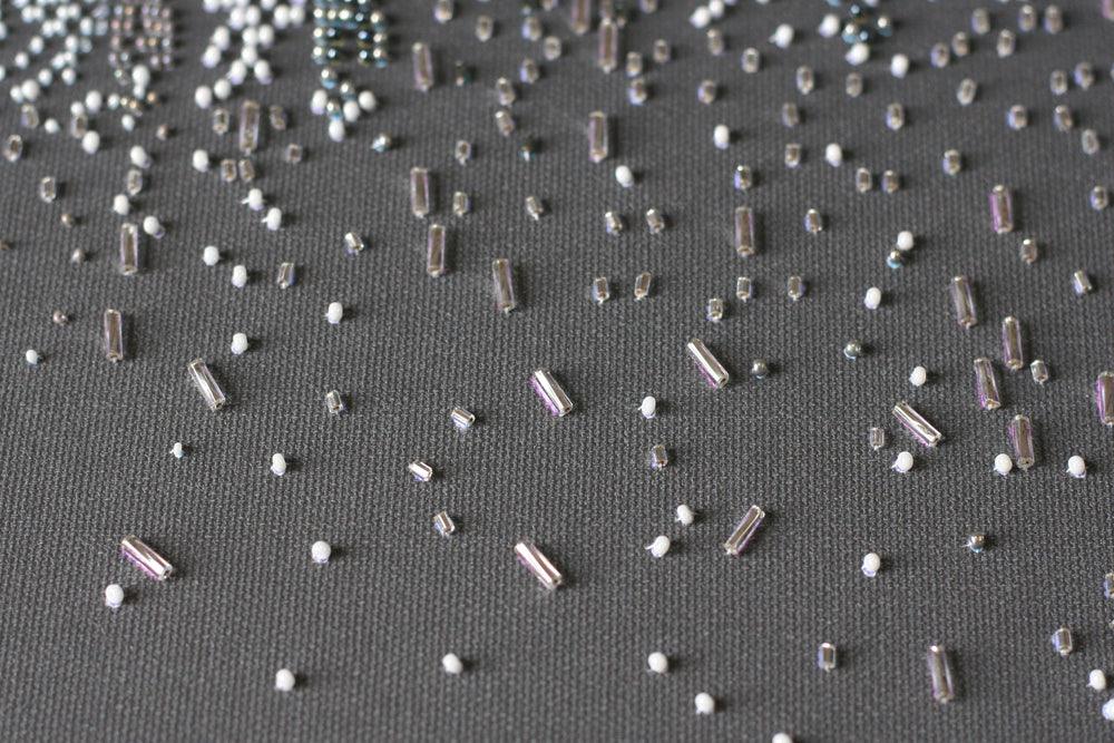 Bead Embroidery Kit - The glitter of the night lights