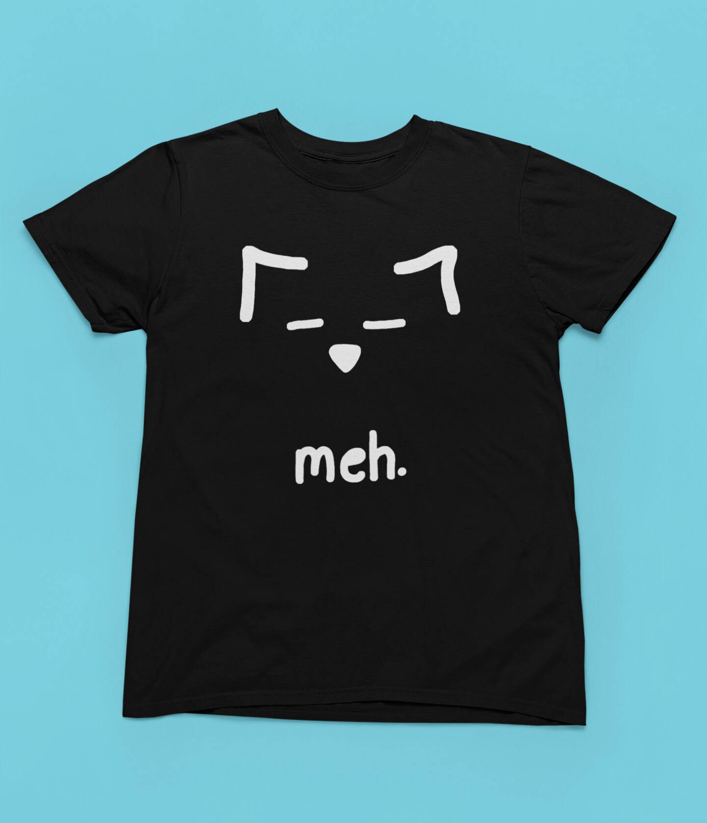 meh. Cat T-Shirt product 3