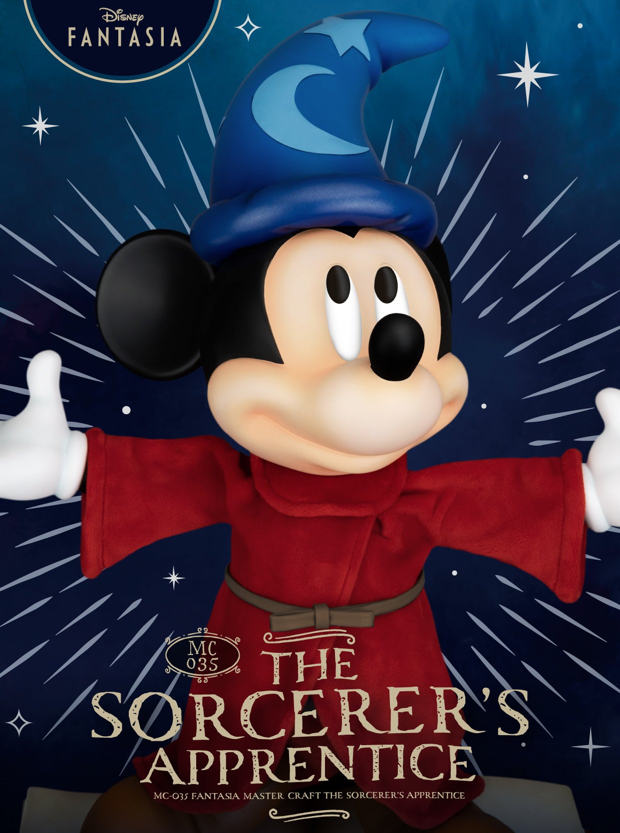 Disney Fantasia The Sorcerers Apprentice Master Craft Mickey Mouse Table Top Statue