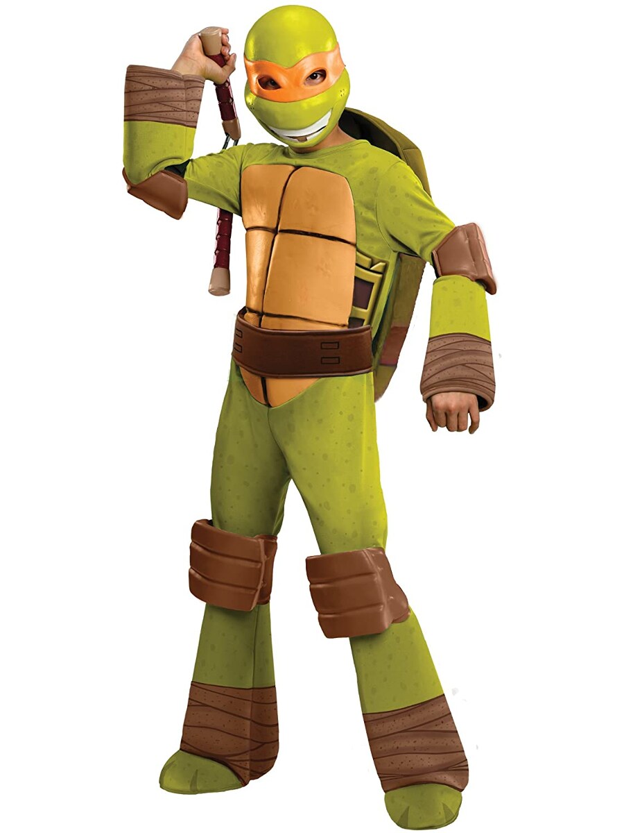 Teenage Mutant Ninja Turtles Animation Michelangelo Deluxe Child&#x27;s Costume