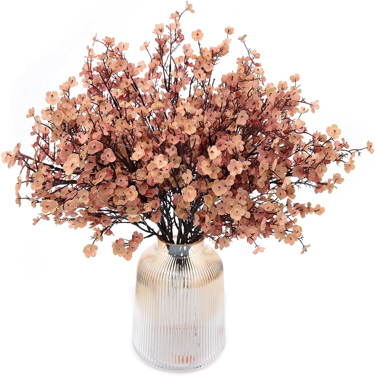 6 Bundles Baby&#x27;s Breath: UV Resistant Faux Silk Bouquets