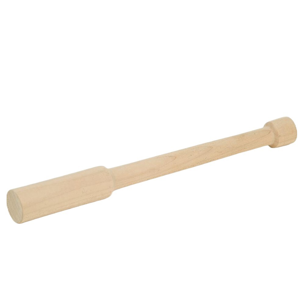Lehman&#x27;s Wooden Grain Mill Stomper, for Peanuts and Oily Foods, Prevents Clogging