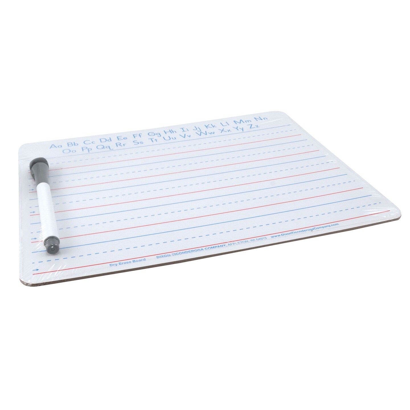 Handwriting Whiteboard Dry Erase Set, 2-Sided, Ruled/Plain, with Marker/Eraser, 9&#x22; x 12&#x22;, 5 Sets