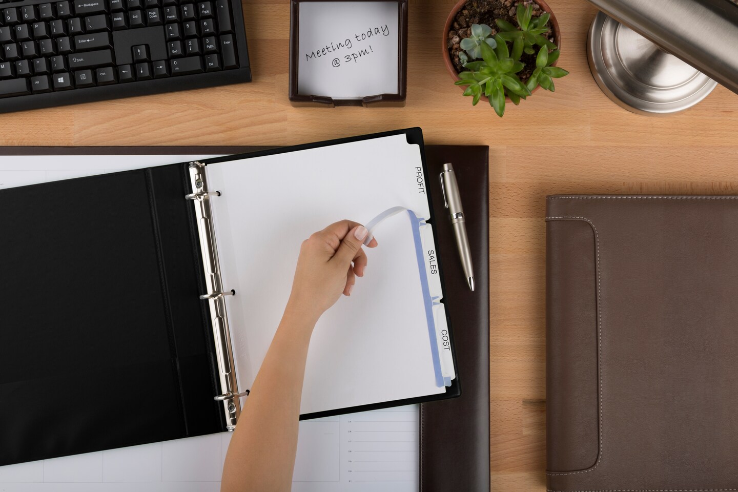 Avery 3-Tab Dividers for 3 Ring Binder, Easy Print & Apply Clear Label Strip, Index Maker Customizable White Tabs, 25 Sets (11445)