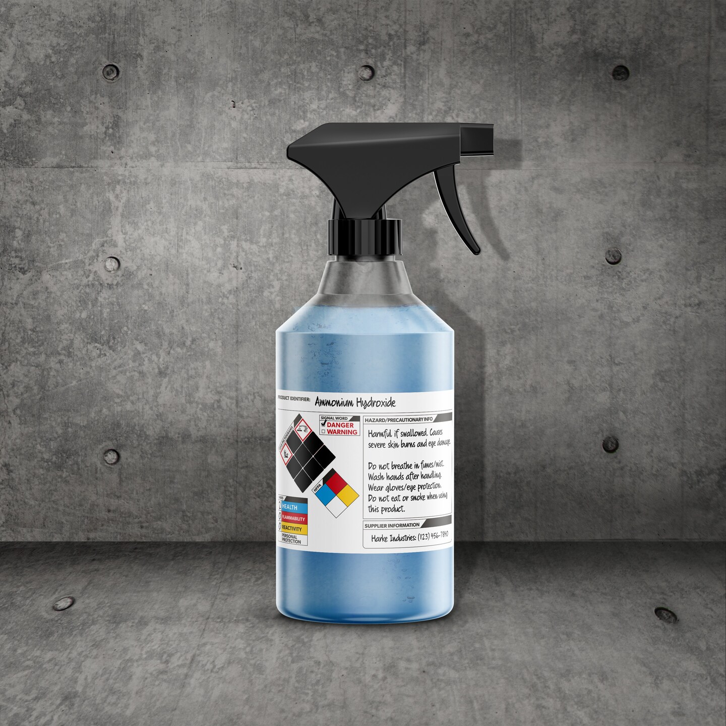 Avery GHS Secondary Container Labels, Pre-Printed, Handwrite Only, 3.5&#x22; x 5&#x22;, 100 Labels (61209)
