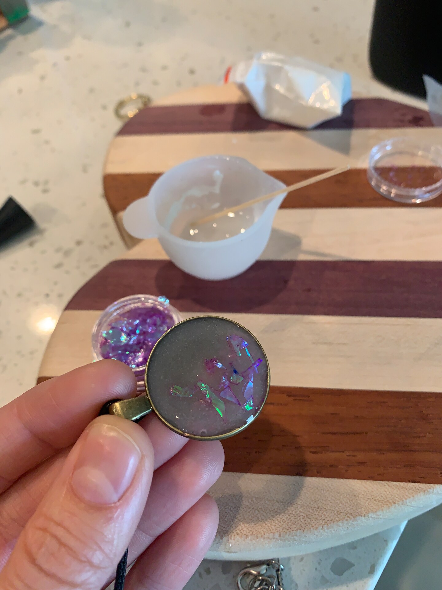 Resin Birthstone Jewelry image 3