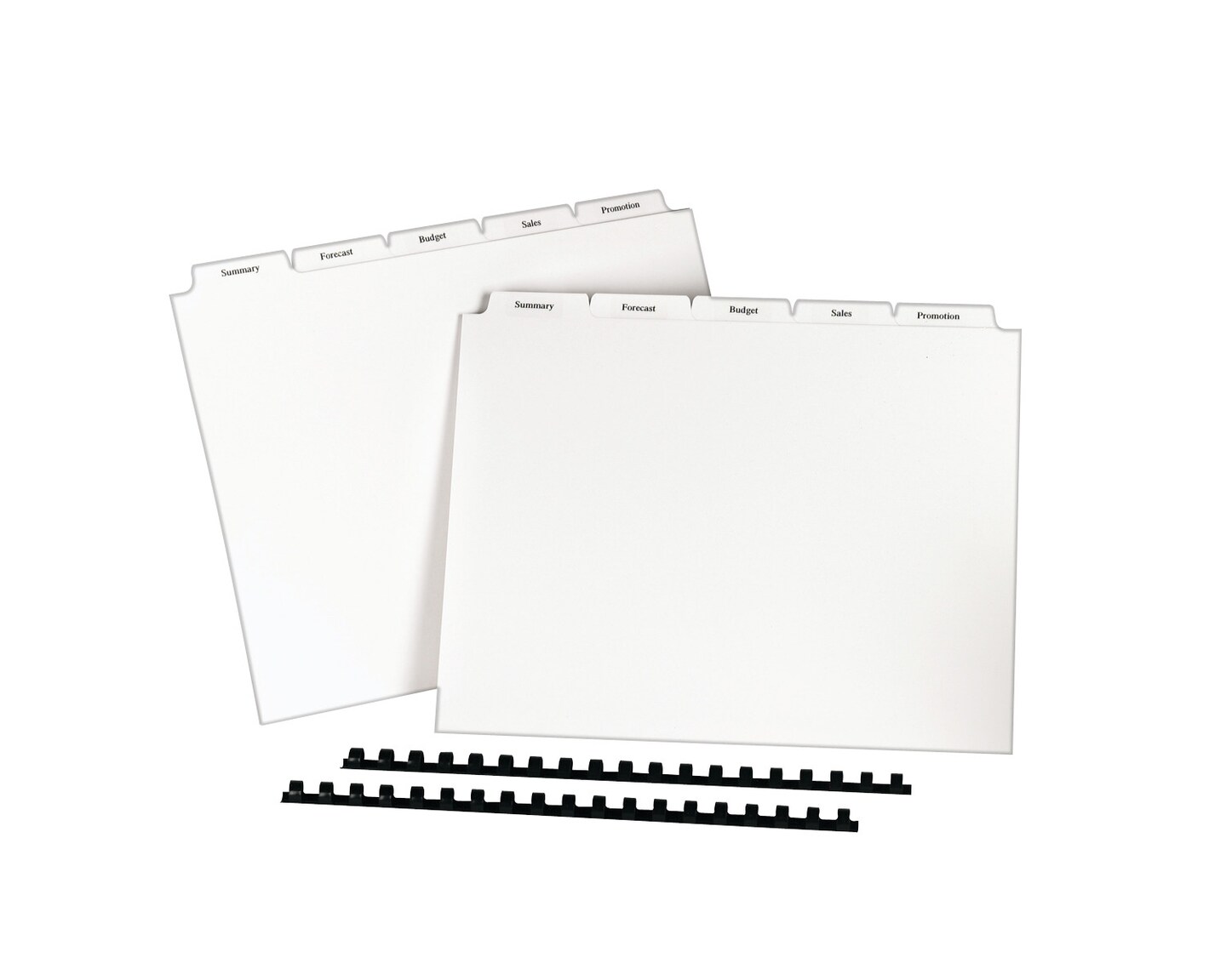 Avery Copier Tab Dividers, Unpunched, 5 Tab, White, 30 Sets (20405)