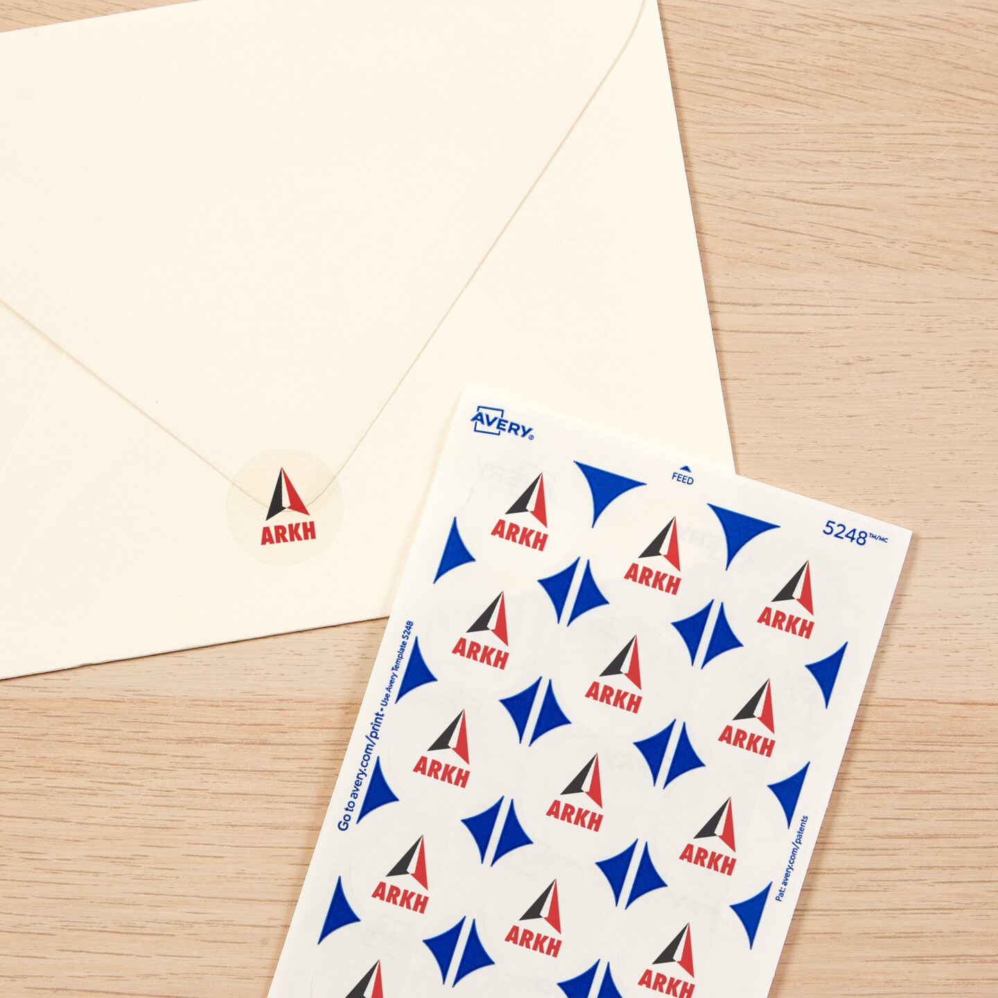 Avery Mailing Seals, 1" Round Labels, Clear, 480 Printable Mailing Labels (05248)