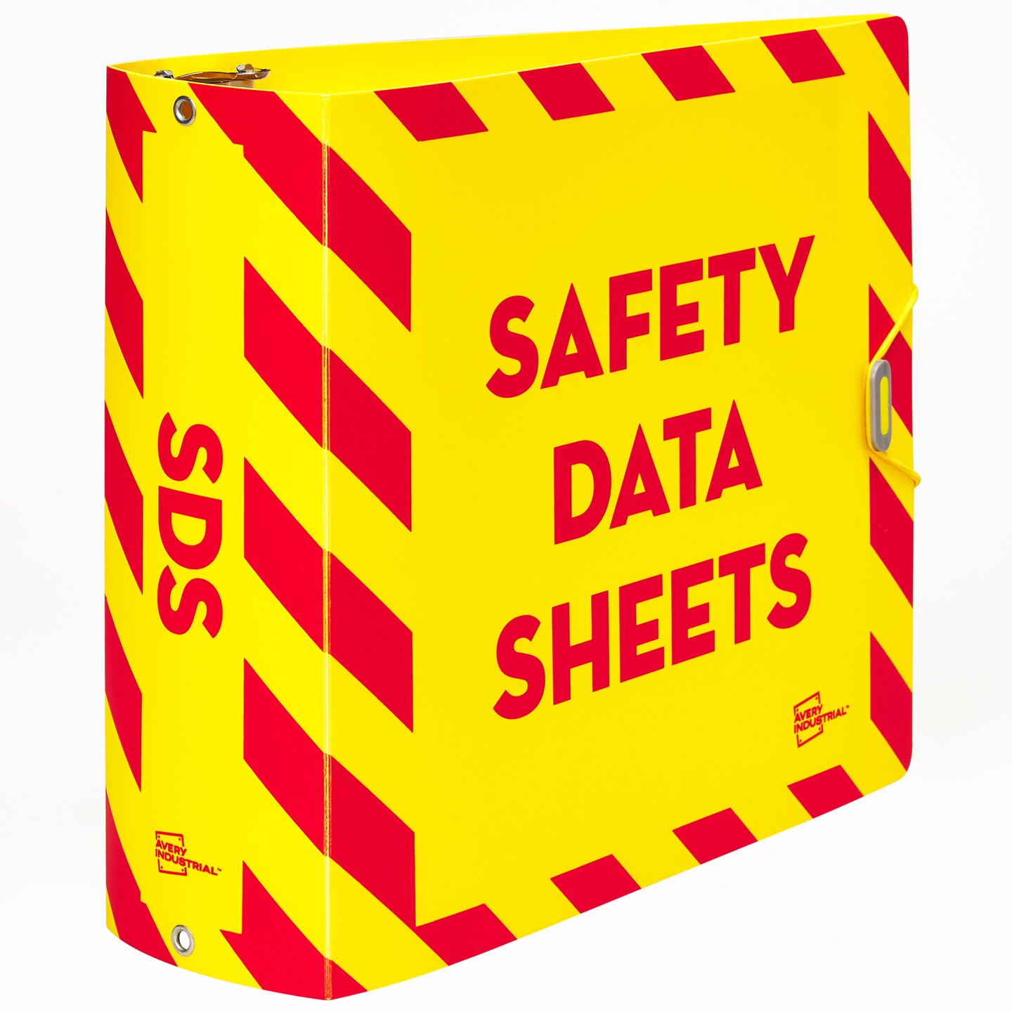 Avery UltraDuty SDS Binder with Chain, Durable Poly Binder, 3&#x22; Slant Ring, Holds 735 Sheets (77713)