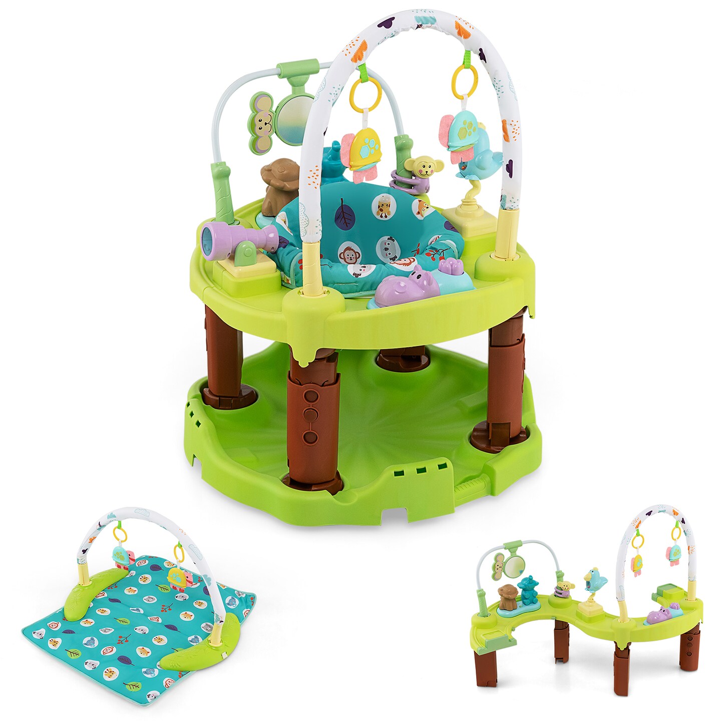3-in-1 Baby Activity Center with 3-position for 0-24 Months