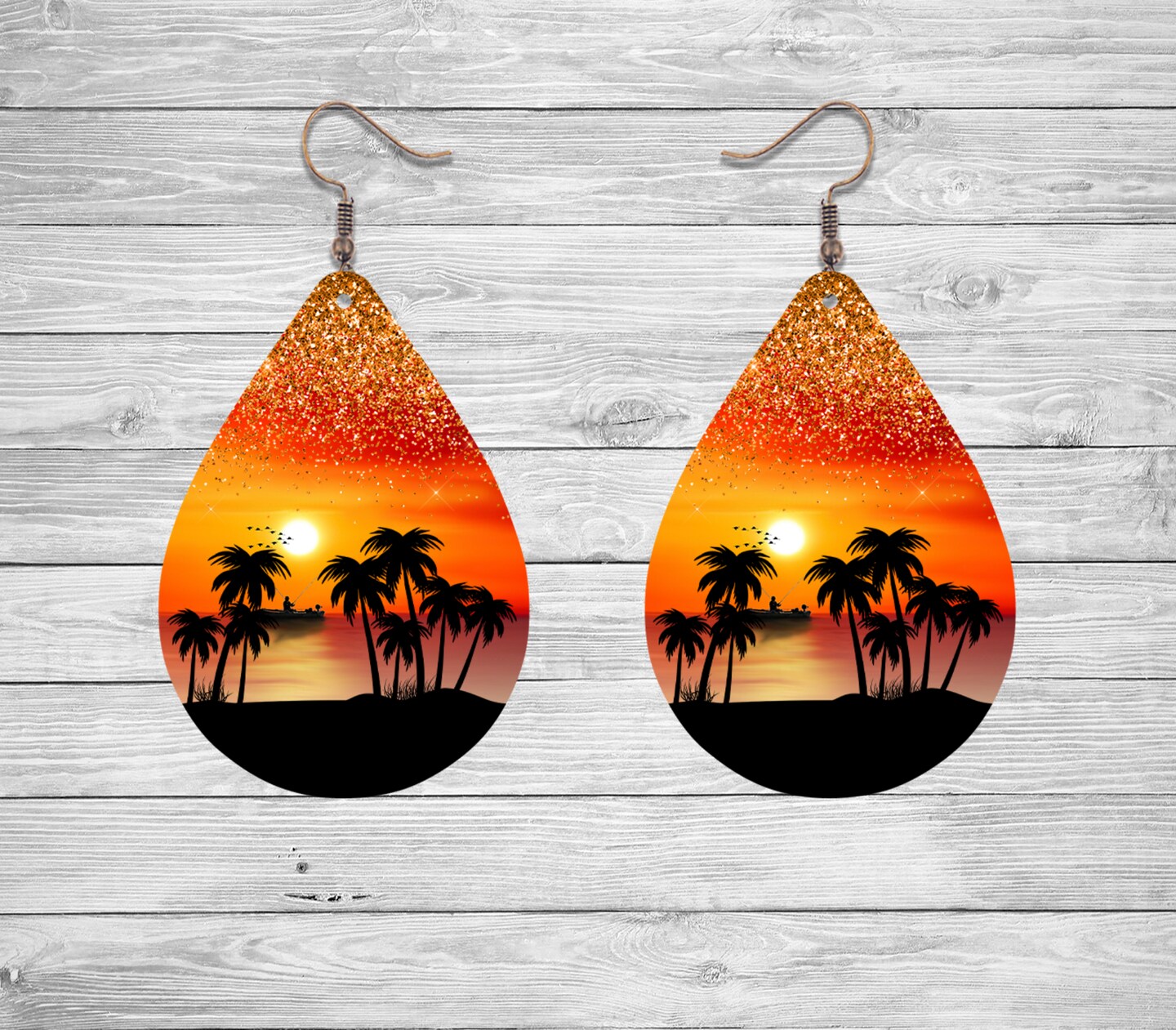 Sunset selling earrings