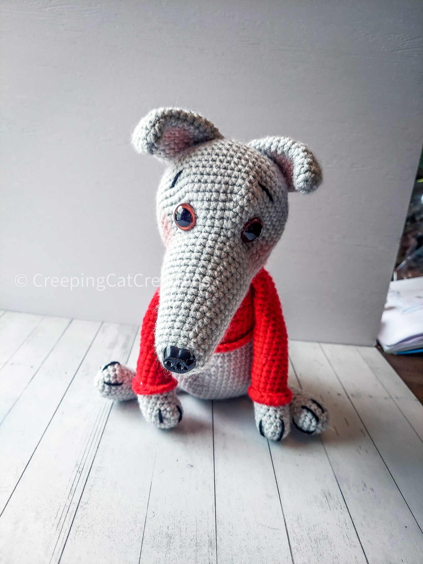 Greyhound plush outlet toy