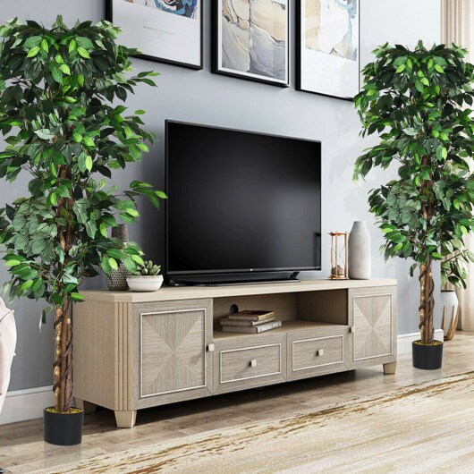 6 Feet Artificial Ficus Indoor and Outdoor Home Tree