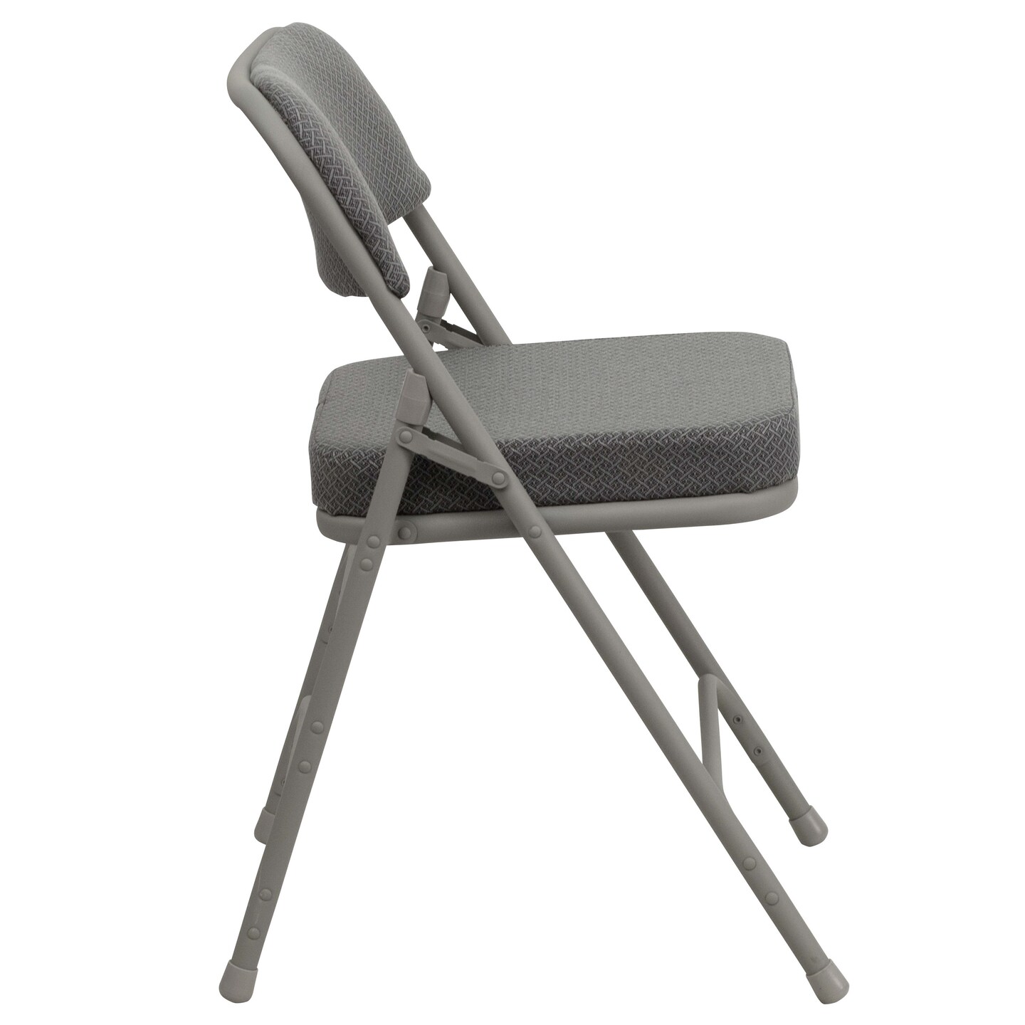 Emma and Oliver 4 Pack Home &#x26; Office 18.5&#x22;W Party Events Padded Metal Folding Chair