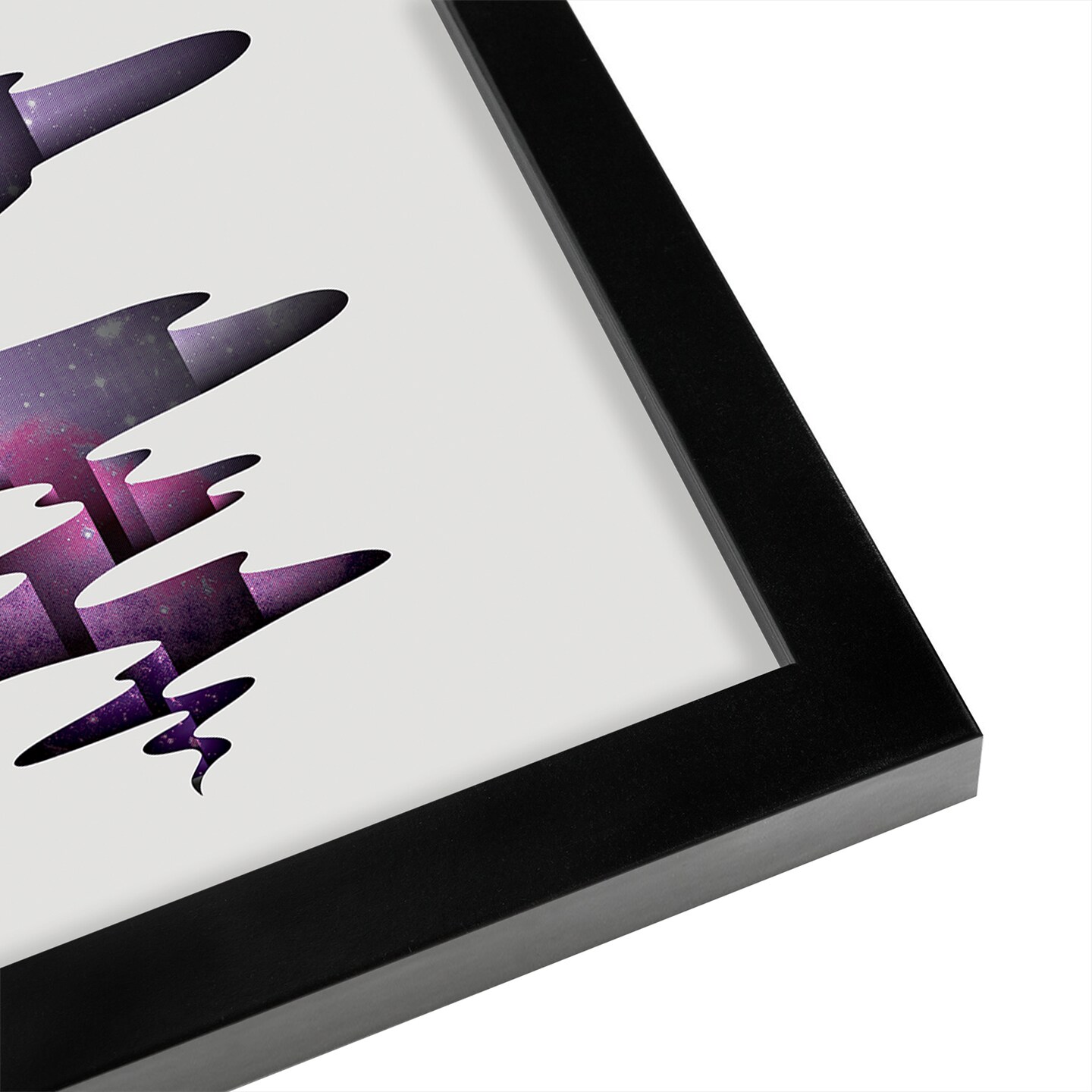 Tectonic Wormhole by Joe Van Wetering Frame  - Americanflat