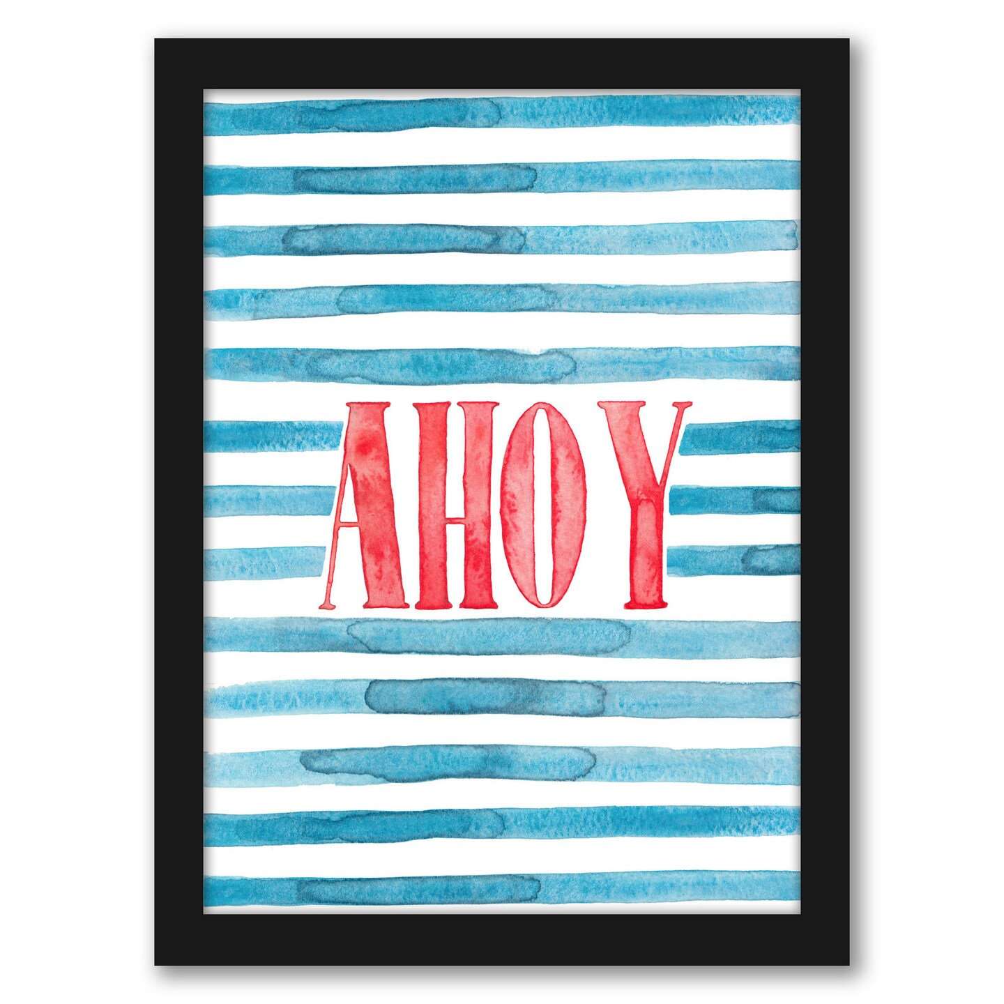 Ahoy by Elena Oneill Frame  - Americanflat