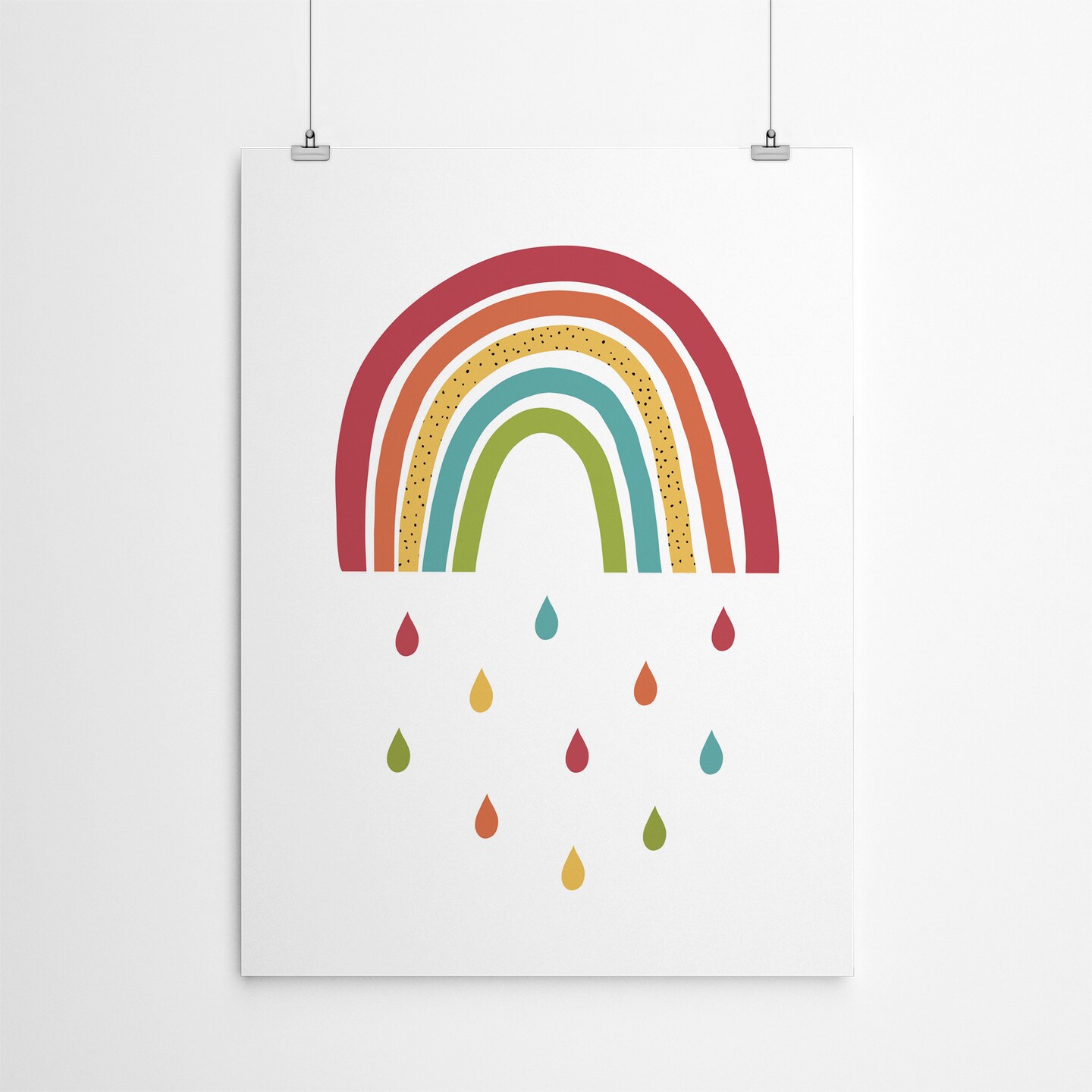 Rainbow 1 by Lisa Nohren  Poster Art Print - Americanflat