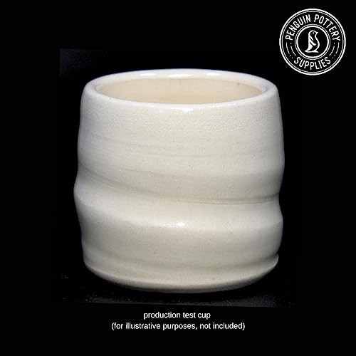 Penguin Pottery - 1/2 Gallon Mid Fire Clear Glaze - Cone 5-6 for Mid Fire Clay, High Fire Clay - Ceramic Glaze Pottery (1/2 Gallon | 64 oz | 1.9 L)