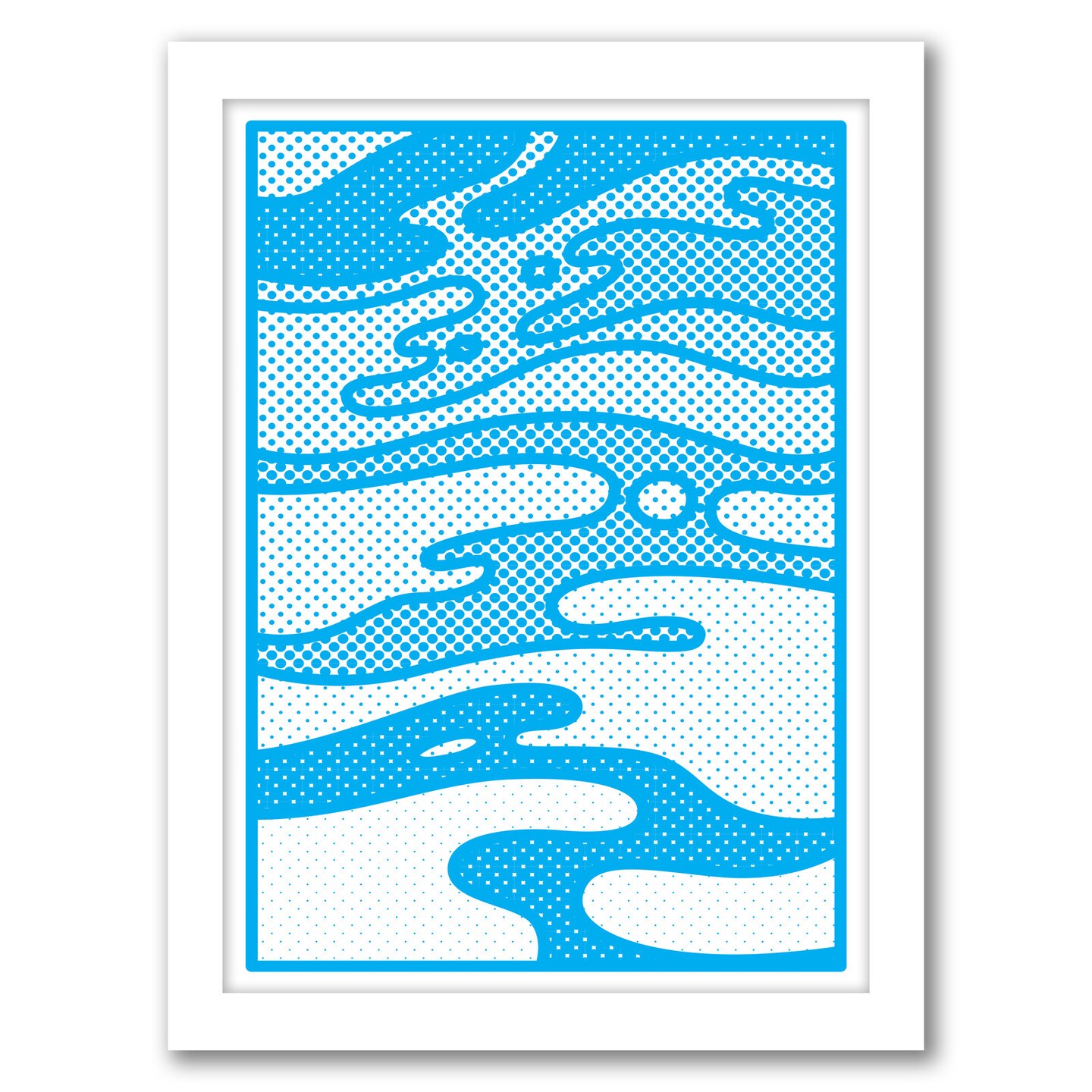 Pop Camo by Joe Van Wetering Frame  - Americanflat