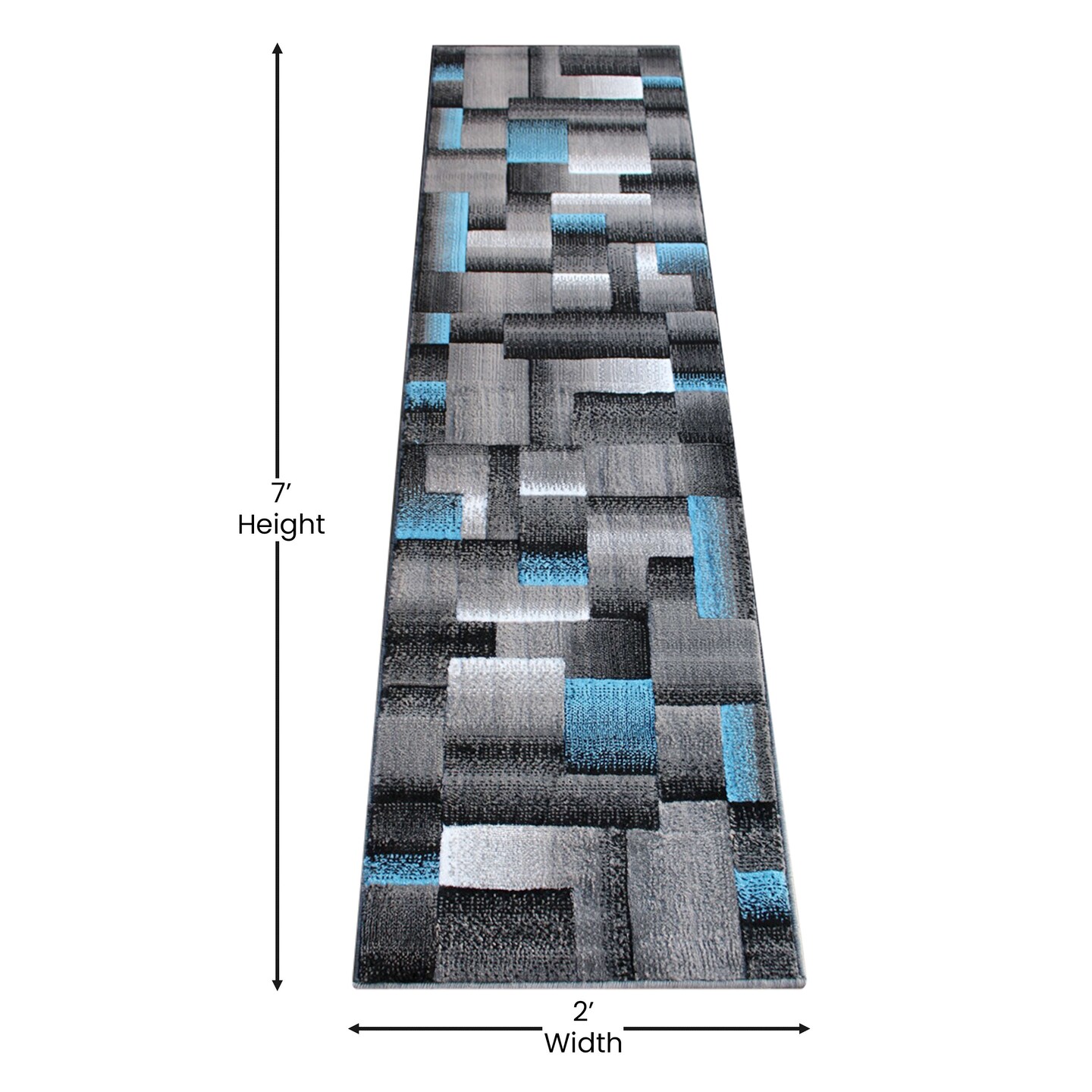 Masada Rugs Trendz Collection Modern Contemporary Area Rug -Design