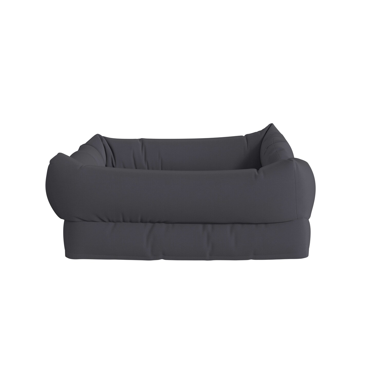 Merrick Lane Cozy Orthopedic Joint Relief Memory Foam Bolster Dog Bed, Removable, Washable Cover, Non-Slip Bottom