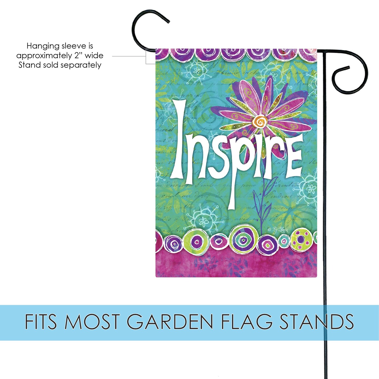 Inspire Decorative Inspire Double Sided Flag