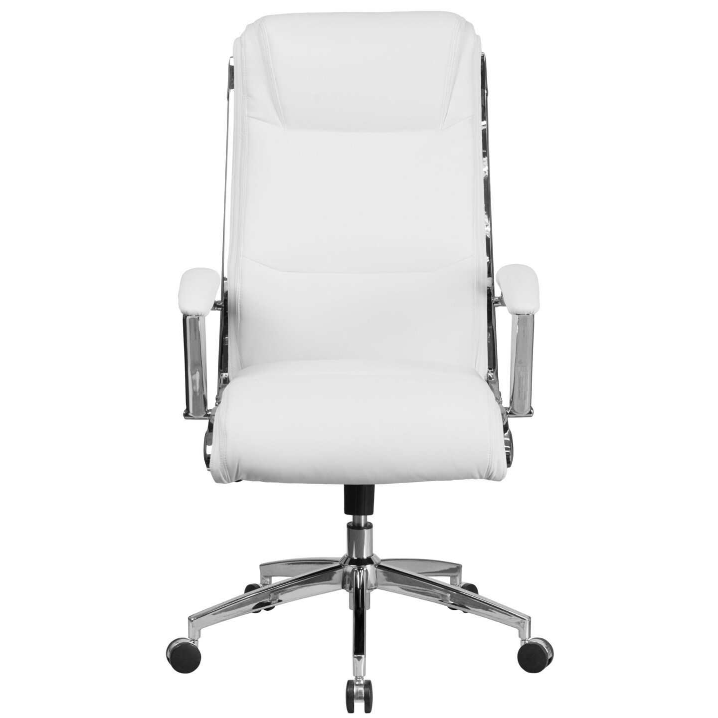 Merrick Lane Lombard High-Back Office Chair with Padded Arms Ergonomic Executive Swivel Task Chair with Headrest