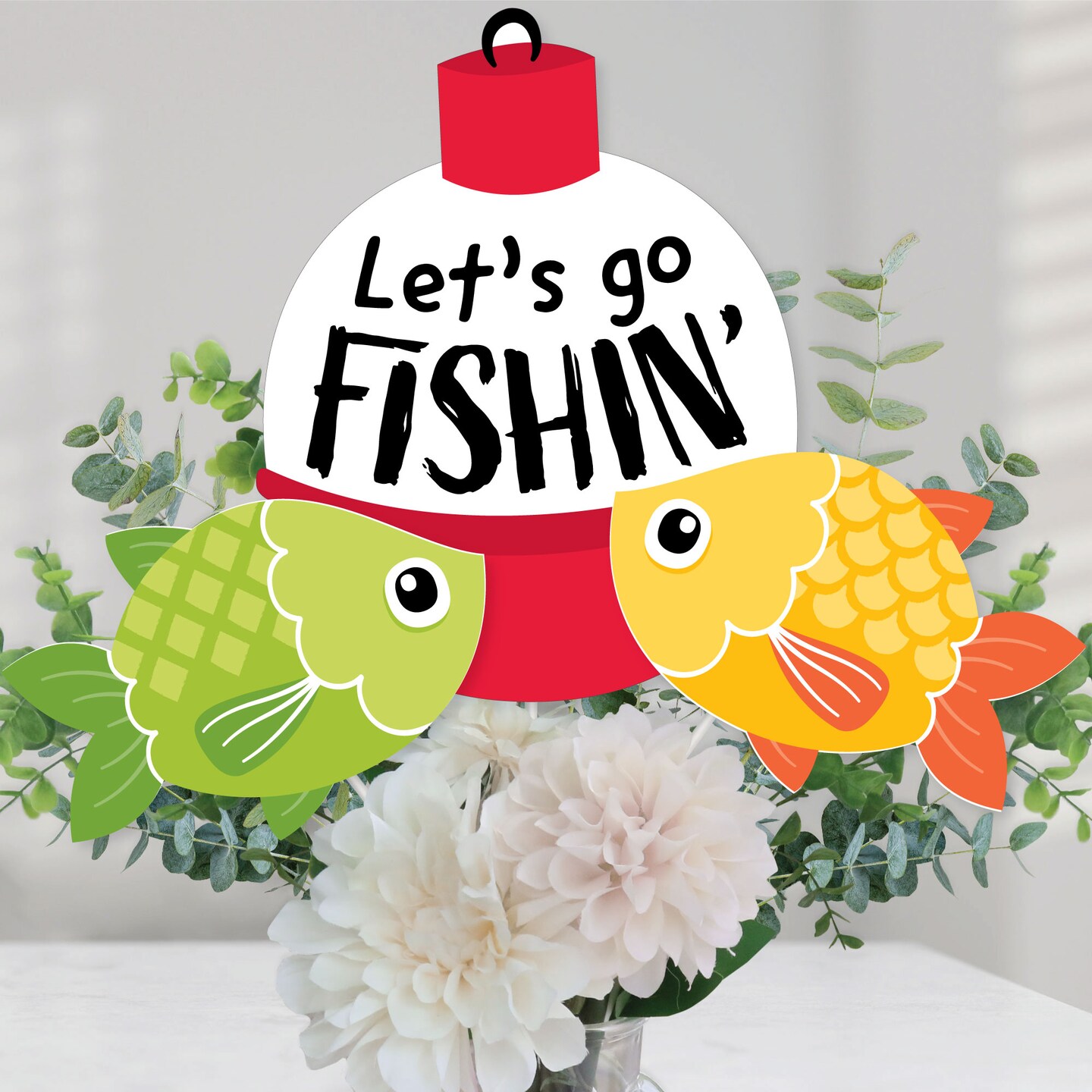 Let's Go Fishing - Fish Themed Birthday Party or Baby Shower