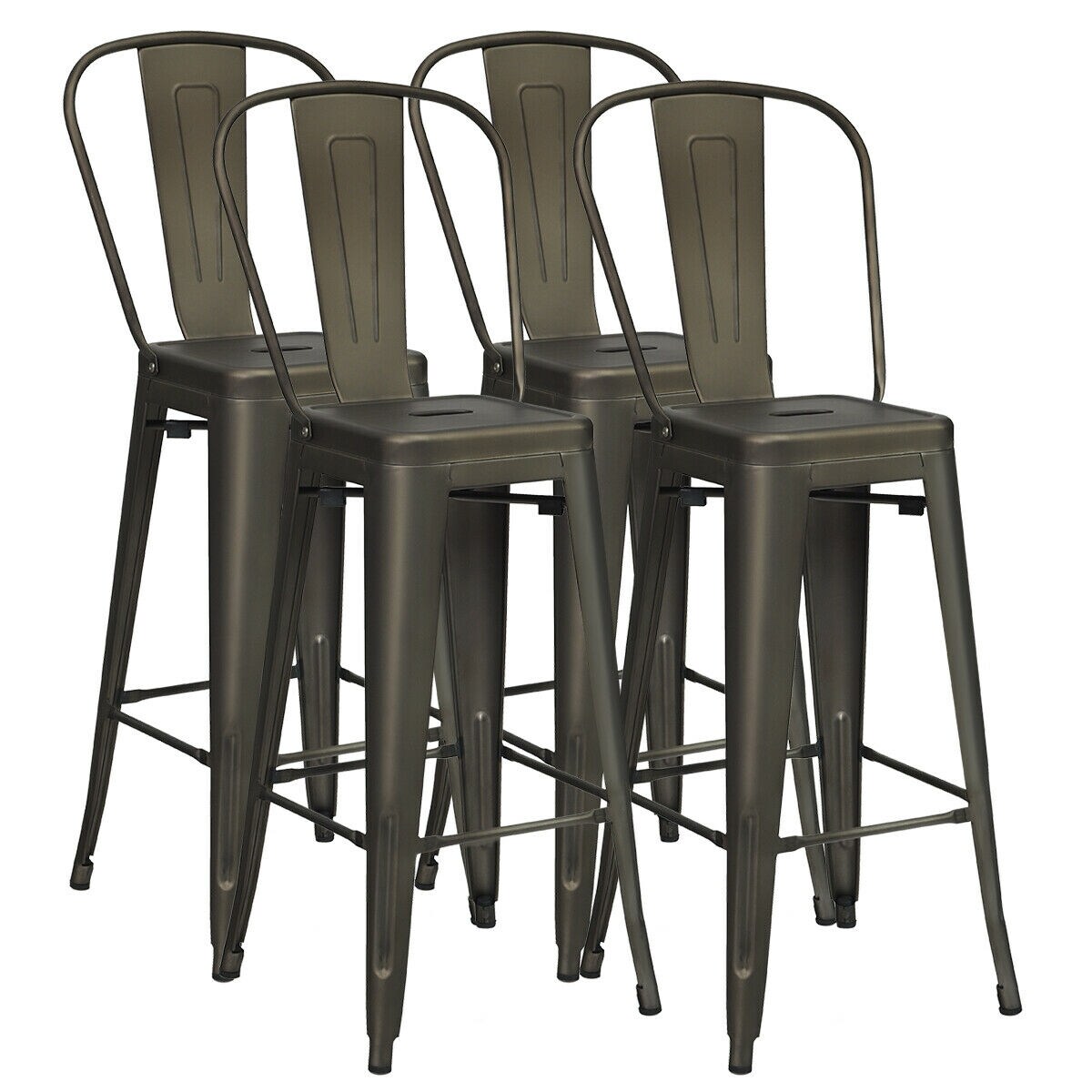 30 inch metal bar stools set of discount 4