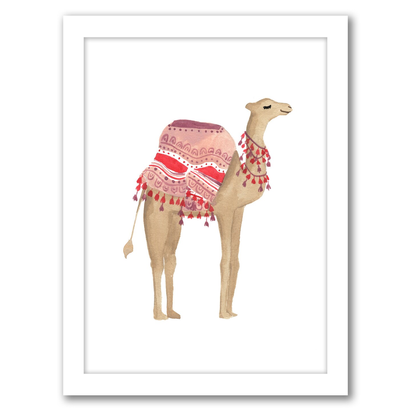 Happy Camel by Sabina Fenn Frame  - Americanflat