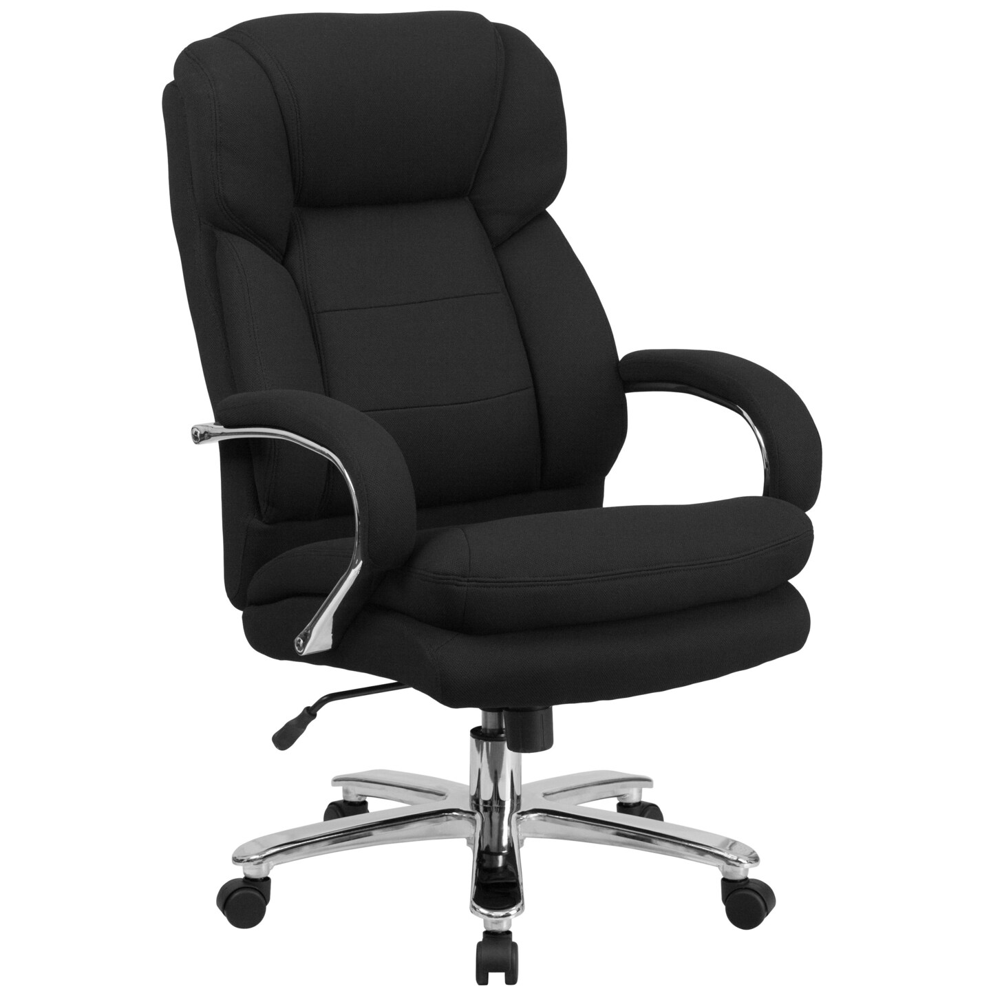 Emma and Oliver 24/7 500 lb. Big & Tall Executive Swivel Ergonomic Office Chair with Loop Arms