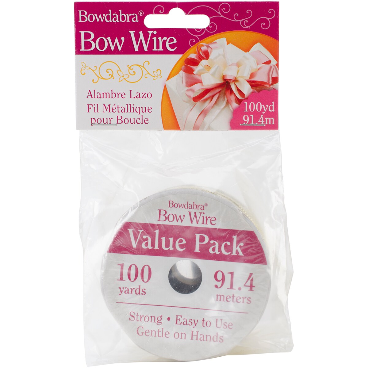 Value Pack Bowdabra Wire Gold 100Yd 