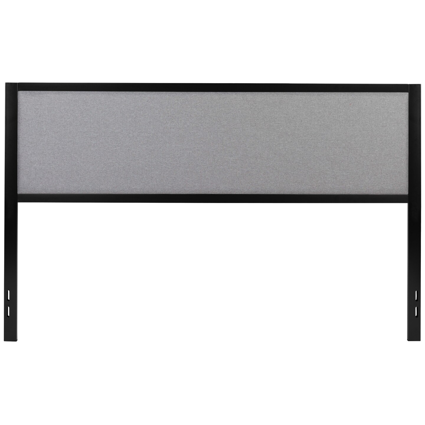 Merrick Lane West Avenue Headboard Upholstered Headboard With Metal Frame and Adjustable Rail Slots