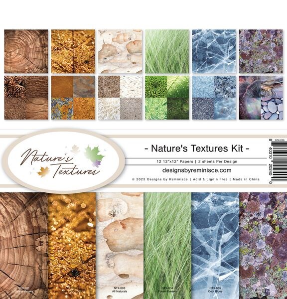 Reminisce Nature&#x27;s Textures Collection Kit