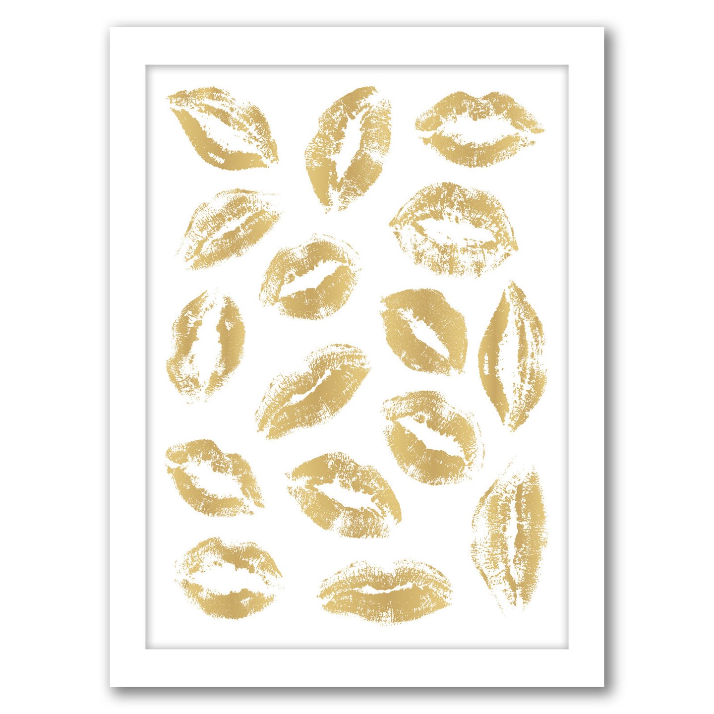 Golden Kisses by Martina Frame  - Americanflat
