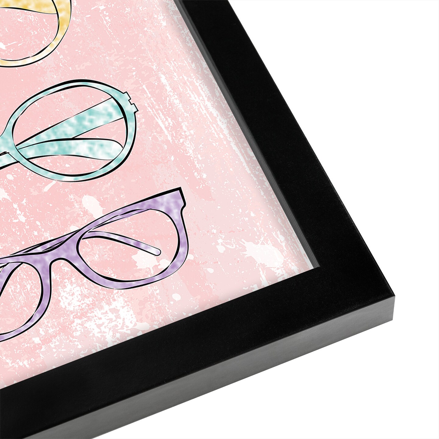 Pink Glasses by Martina Frame  - Americanflat