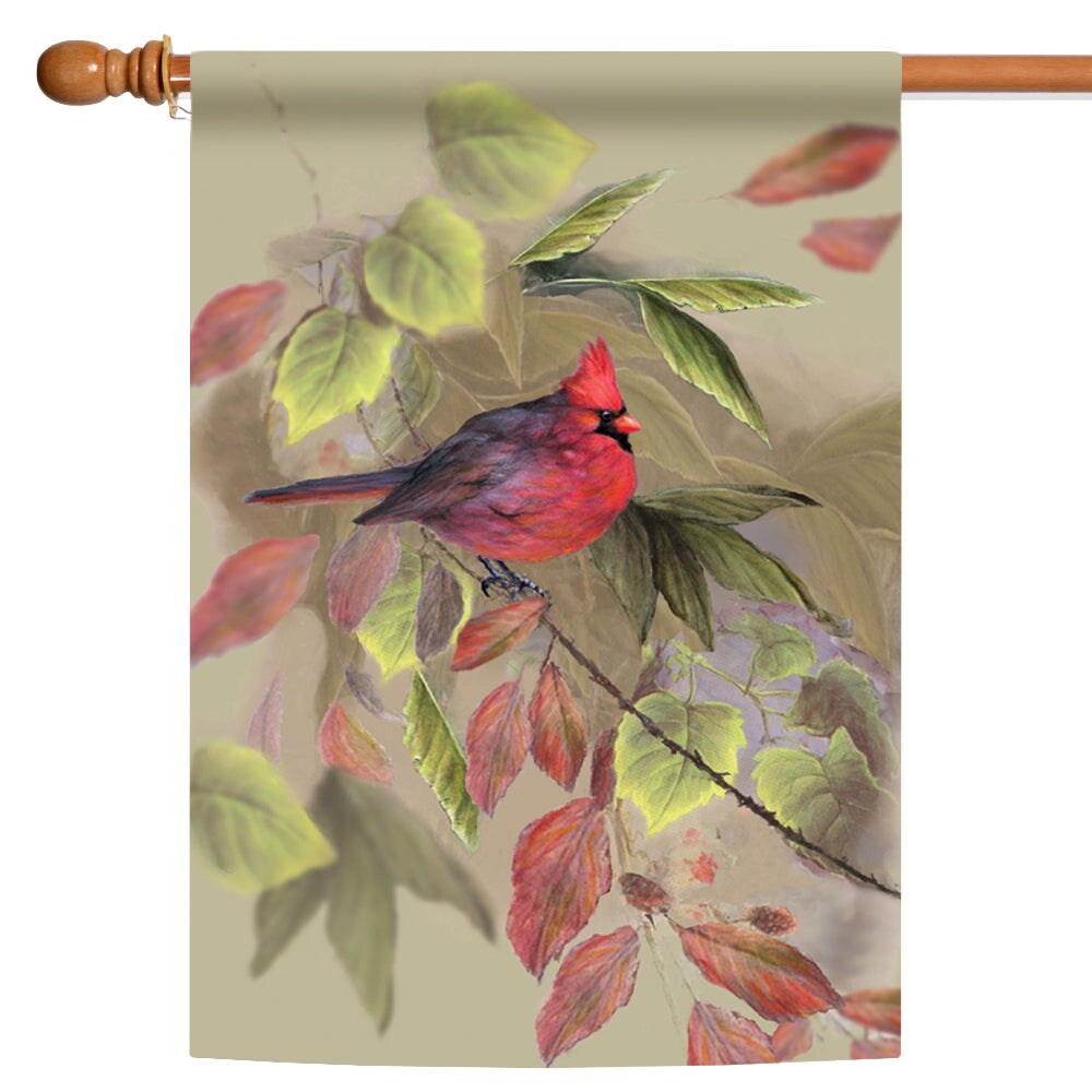 Red Decorative Bird Flag | Michaels