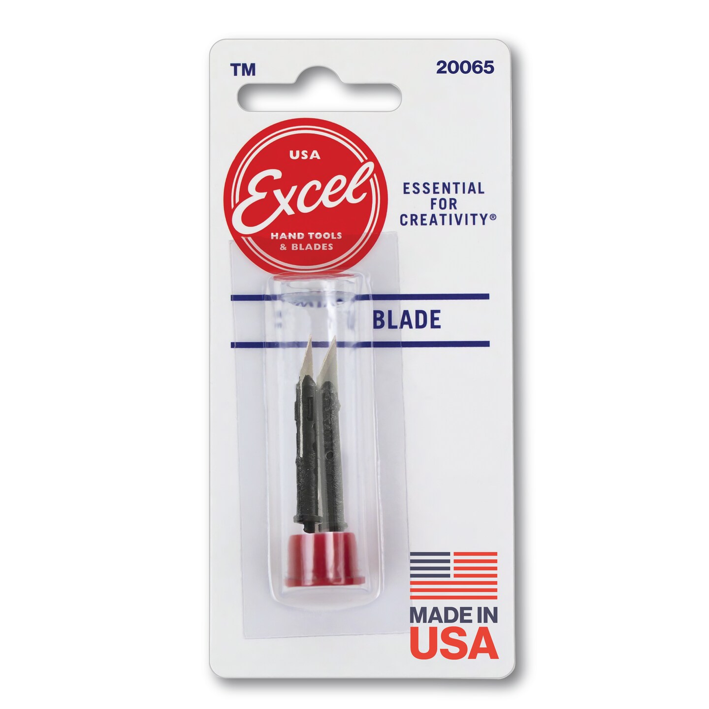 Excel Blades - #65 Executive Retractable Replacement Blades – 2 Pack, Fits K47 Knife, Made in USA