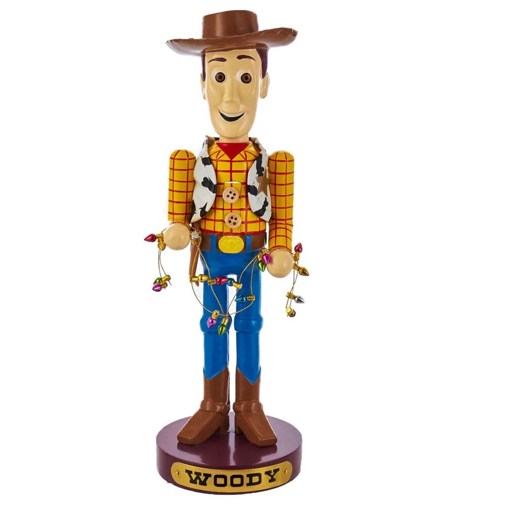 KSA 11" Brown and Blue Disney Cowboy Woody Christmas Nutcracker